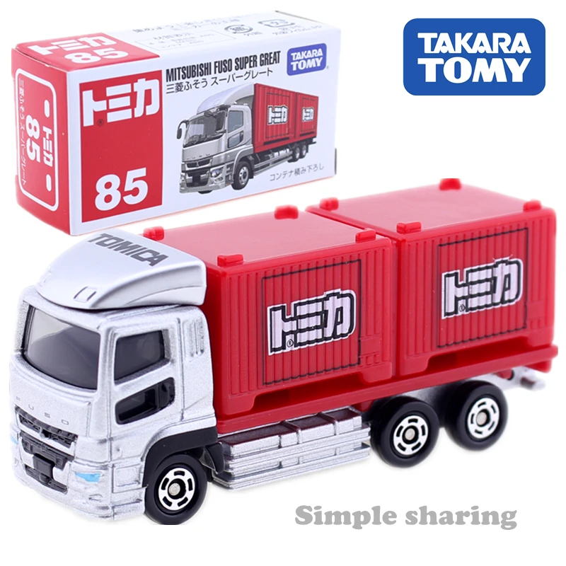 Vintage Collectible Toy Cars - TAKARA TOMY TOMICA No.85 Mitsubishi Fuso