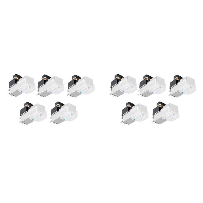 Record Player Needle - B27B 10PCS AT3600L LP ไวนิลบันทึกแบบไดนามิกแม่เหล็กตลับหมึก Stylus
