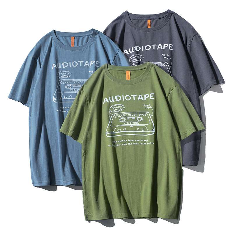 Vintage Collectible Clothing - เสื้อยืดแขนสั้นลายตัวอักษรแบบเรโทรอเมริกัน เสื้อผ้าสไตล์วินเทจสำหรับทุกเพศ คอลเลกชันฤดูใบไม้ผลิ เสื้อผ้าสไตล์ชาติพันธุ์สำหรับผู้หญิง