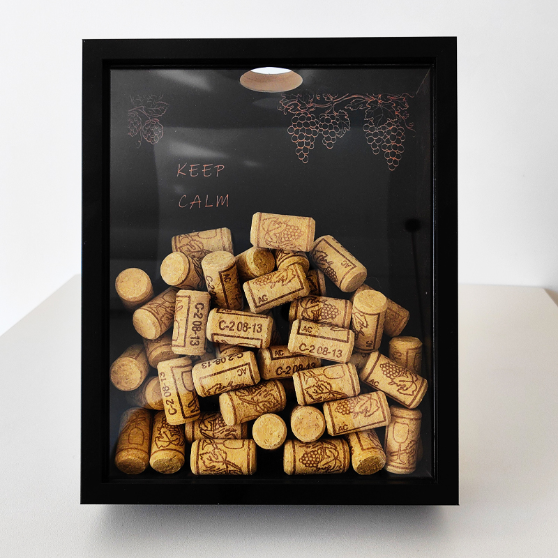 ไวน์แดง Cork กรอบไม้ไวน์ Cork  - Vintage Collectible Bottles บทวิจารณ์และราคา