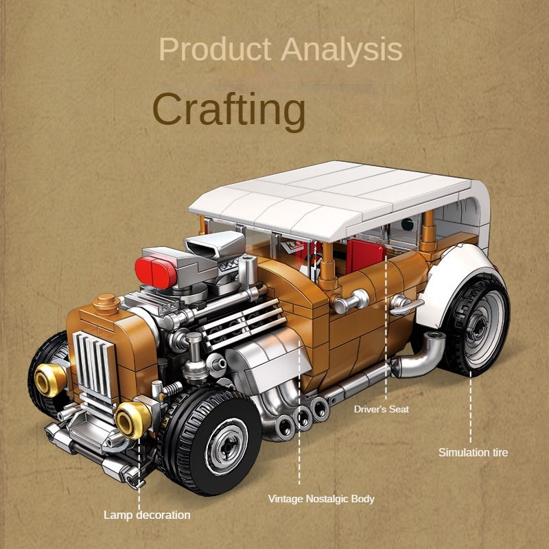 ชุดตัวต่อรถย้อนยุคสไตล์วินเทจ  - Vintage Collectible Toy Cars บทวิจารณ์และราคา