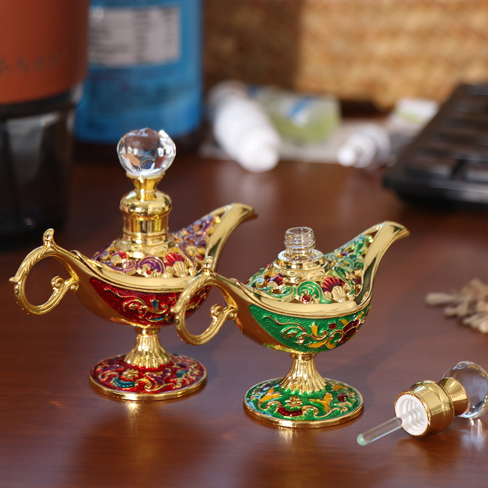 ขวดรีฟิลวินเทจสวยงามสไตล์อาหรั - Vintage Collectible Bottles บทวิจารณ์และราคา