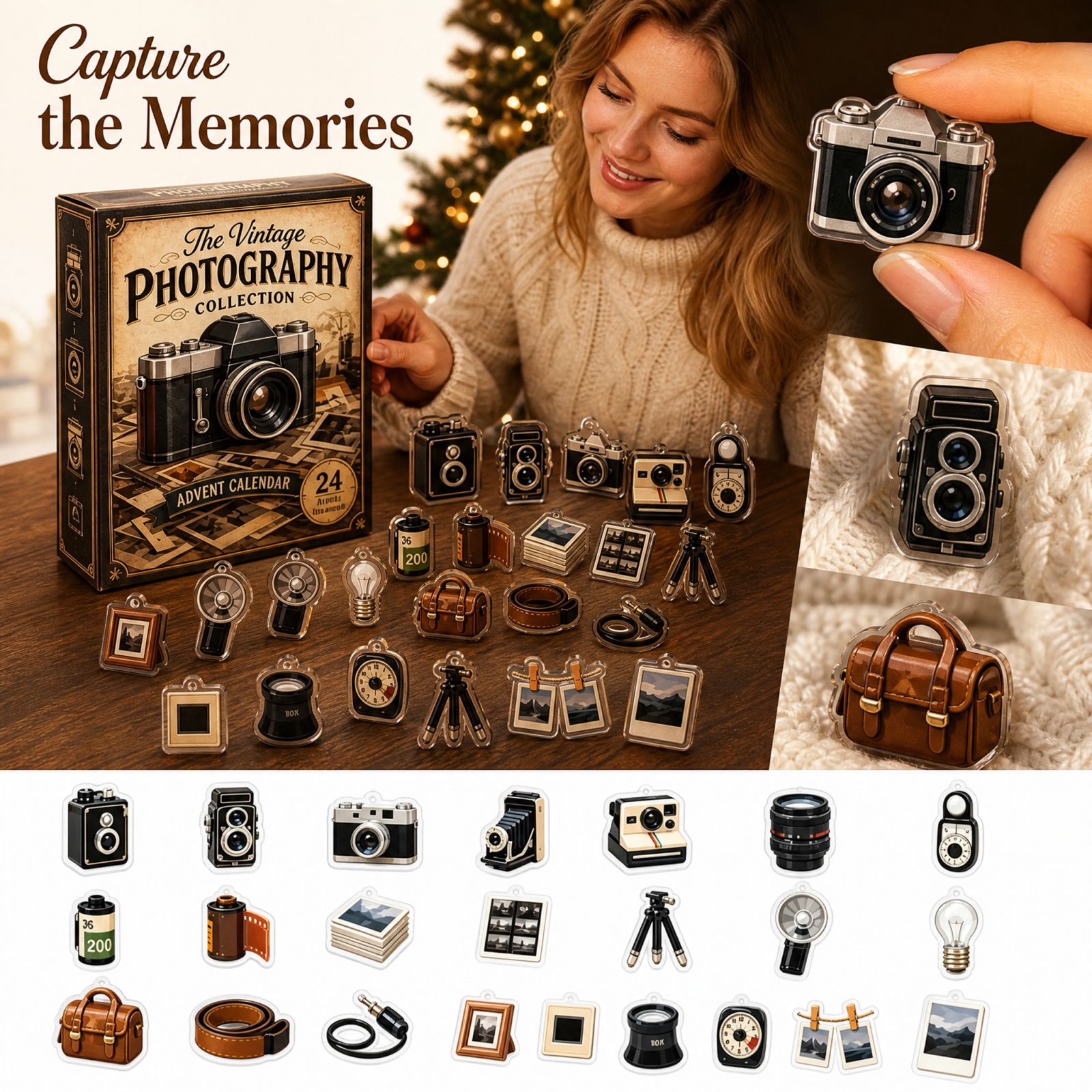 ปฏิทินจุติคอลเลกชันภาพถ่ายวินเ - Collectible Vintage Cameras บทวิจารณ์และราคา