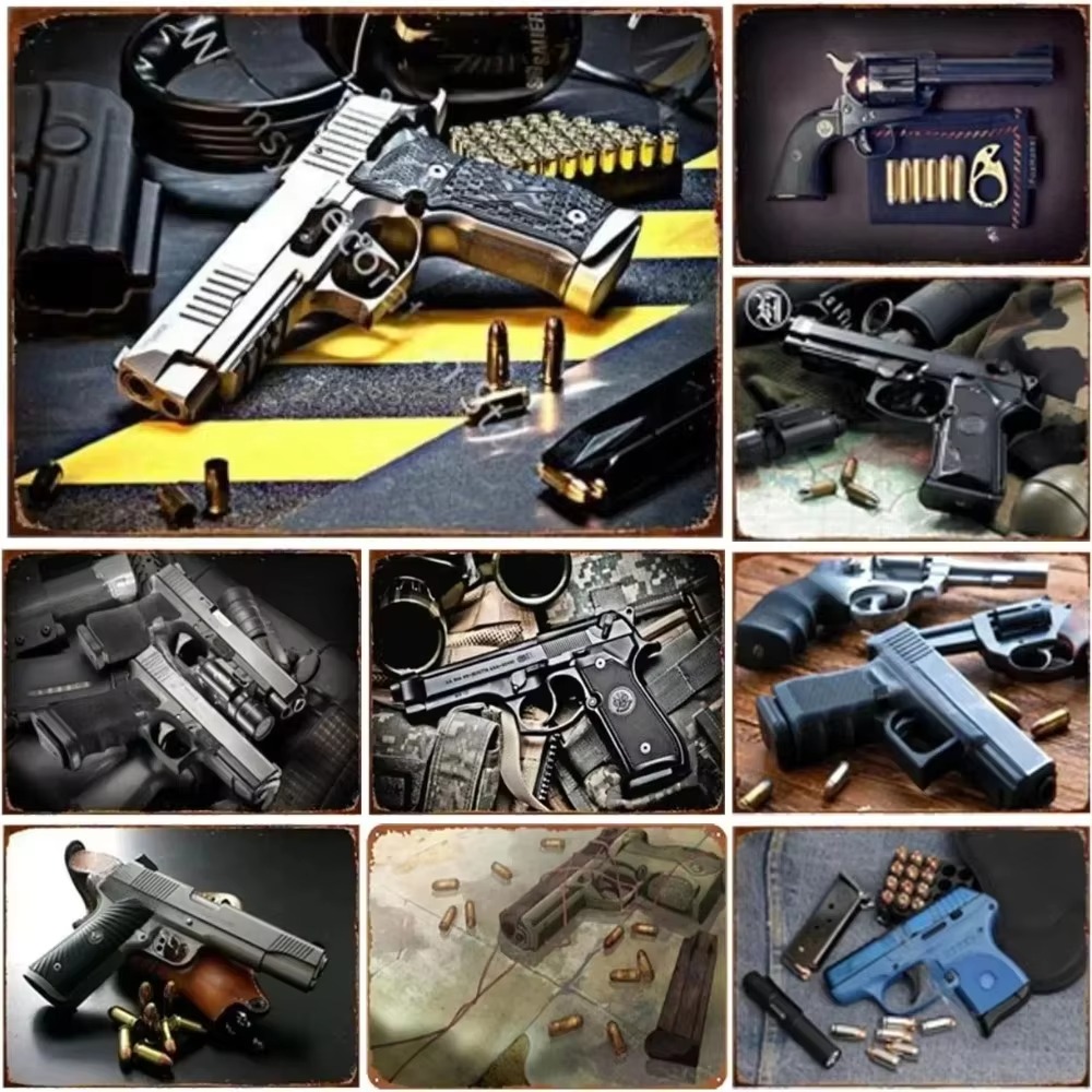 ป้ายโลหะรูปปืนอัดลมสไตล์วินเทจ - Vintage Collectibles บทวิจารณ์และราคา
