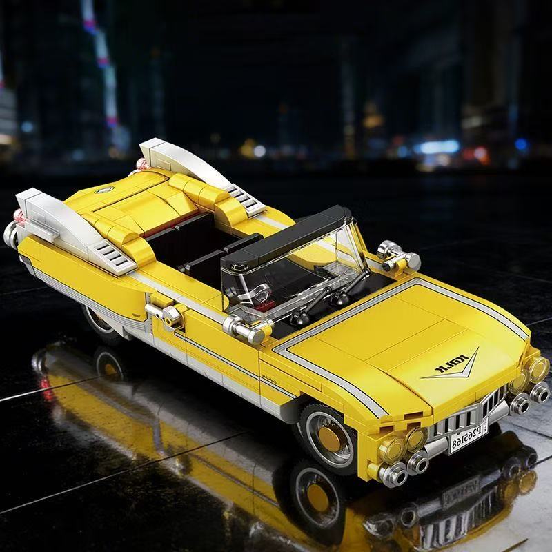 ชุดตัวต่อรถเปิดประทุนสีเหลืองส - Vintage Collectible Toy Cars บทวิจารณ์และราคา